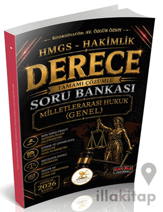 HUKAL HMGS-Hakimlik Derece Milletlerarası Genel Hukuk Soru Bankası