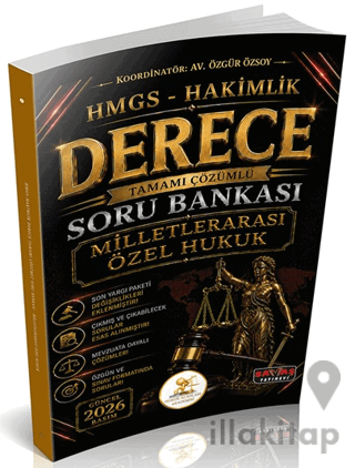 HUKAL HMGS-Hakimlik Derece Milletlerarası Özel Hukuk Soru Bankası