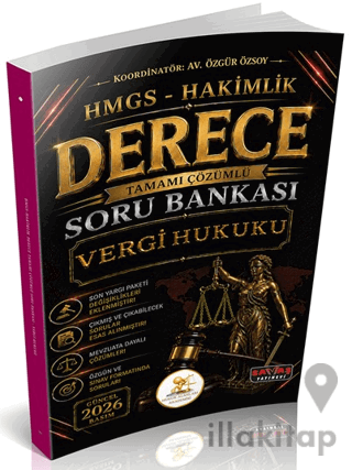 HUKAL HMGS-Hakimlik Derece Vergi Hukuku Soru Bankası