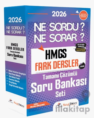 Hukuk Atölyesi 2026 HMGS Fark Dersler Ne Sordu Ne Sorar Tamamı Çözümlü