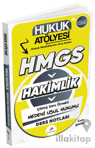 Hukuk Atölyesi HMGS Hakimlik Medeni Usul Hukuku Ders Notları