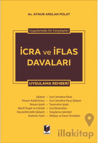 İcra ve İflas Davaları Uygulama Rehberi