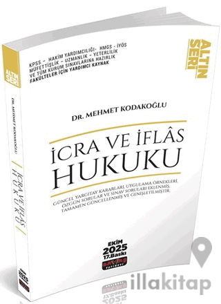 İcra ve İflas Hukuku Konu Anlatımı