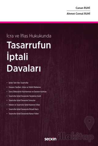İcra ve İflas Hukukunda - Tasarrufun İptali Davaları