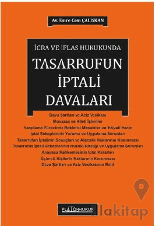 İcra ve İflas Hukukunda Tasarrufun İptali Davası