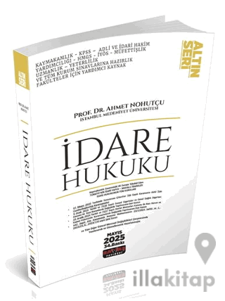 İdare Hukuku Konu Anlatımı Altın Seri