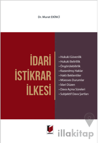 İdari İstikrar İlkesi