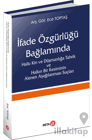 İfade Özgürlüğü Bağlamında Halkı Kin ve Düşmanlığa Tahrik ve Halkın Bir Kesiminin Alenen Aşağılanması Suçları