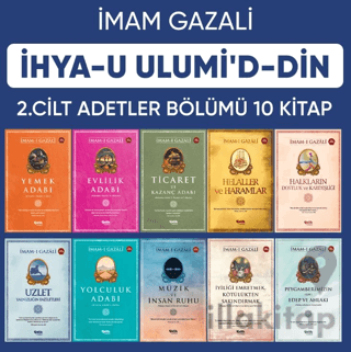 İhyau Ulumiddin 2. Cilt - (Adetler Bölümü 10 Kitap)