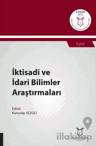 İktisadi ve İdari Bilimler Araştırmaları (AYBAK 2019 Eylül)