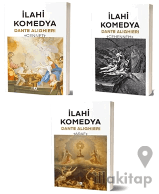 İlahi Komedya Cennet - Cehennem - Araf (3 Kitap Takım)