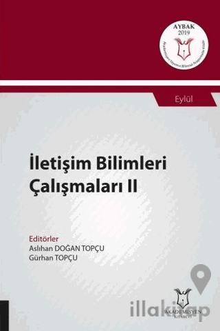 İletişim Bilimleri Çalışmaları II (AYBAK 2019 Eylül)