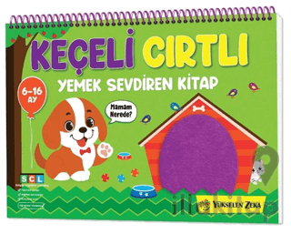 İlk Cırt Cırtlı Keçeli Etkinlik Kitabım - Yemek Sevdiren Kitap (6-16 A