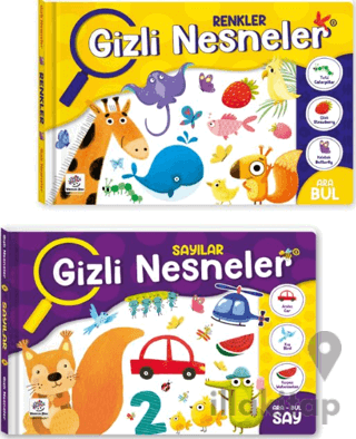 İlk Etkinlik Kitabım Seti (Sayılar-Renkler) (12-36 Ay)