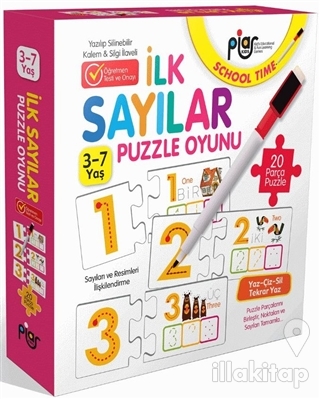 İlk Sayılar Puzzle Oyunu