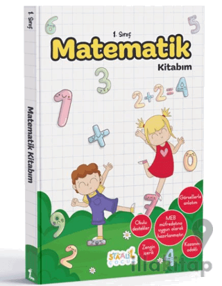 İlkokul 1. Sınıf Kaynak Kitapları Serisi / Matematik Kitabım (Yeni Müfredat)