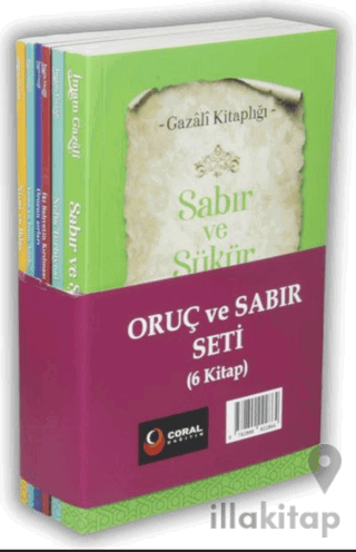İmam Gazali - Oruç ve Sabır Seti (6 Kitap)