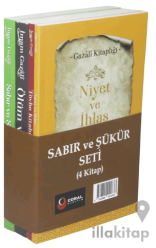 İmam Gazali - Sabır ve Şükür Seti (4 Kitap)