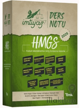 İMTİYAZ HMGS Ders Notları Seti