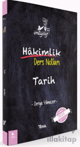 İmtiyaz Tarih Hakimlik Ders Notları