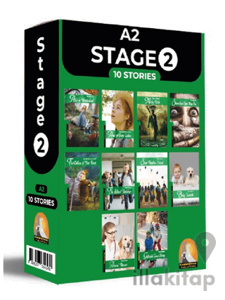 İngilizce Hikaye Stage 2 10’lu Hikaye Seti Kutu Tanıtım (A2) Seviyelerinde