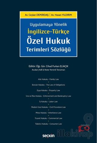İngilizce-Türkçe Özel Hukuk Terimleri Sözlüğü