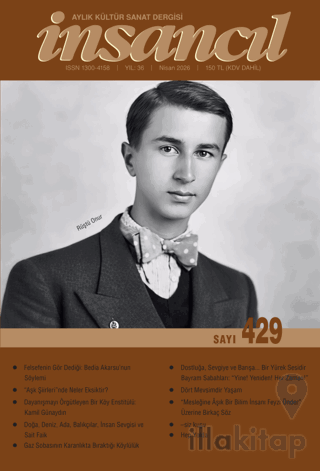 İnsancıl Aylık Kültür ve Sanat Dergisi Sayı: 429 Nisan 2026