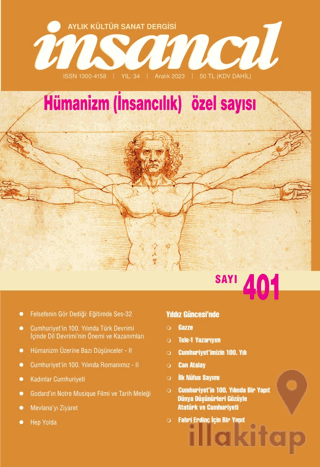 İnsancıl Dergisi Sayı: 401 Aralık 2023