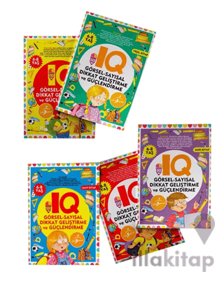 IQ Dikkat Geliştirme ve Güçlendirme Seti (5 Kitap Takım)
