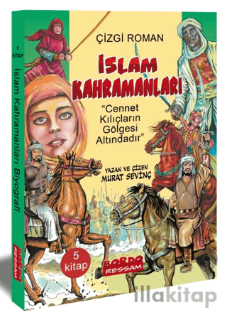 İslam Kahramanları (Çizgi Roman 5 Kitap Set)