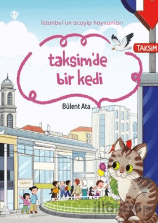 İstanbul’un Acayip Hayvanları Taksimde Bir Kedi
