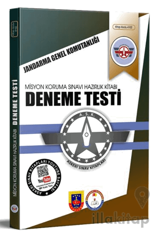Jandarma Misyon Koruma Sınavına Hazırlık Kitabı Deneme Testi