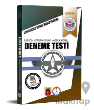 Jandarma Misyon Koruma Sınavına Hazırlık Kitabı Deneme Testi