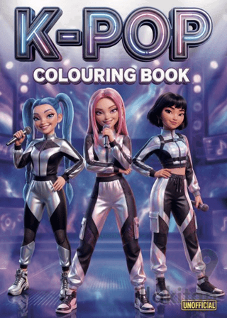 K-Pop Colouring Book