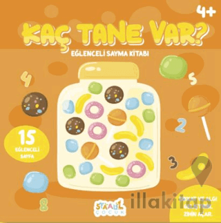 Kaç Tane Var? Sayma Kitabı - 4+ Yaş Aktivite Kitabı - Okul Öncesi Etki