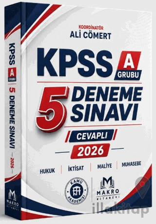 Kamu Akademisi KPSS A Grubu Cevaplı 5 Deneme 2026