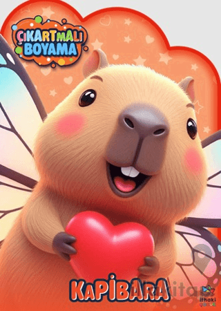 Kapibara Zamanı – Çıkartmalı Boyama Kitabı