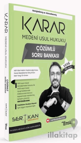 Karar Medeni Usul Hukuku Soru Bankası