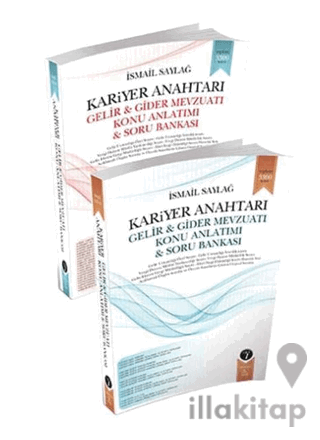 Kariyer Anahtarı Gelir ve Gider Mevzuatı Konu Anlatımlı Soru Bankası 2 Cilt