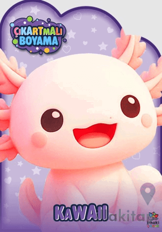 Kawaii Zamanı – Çıkartmalı Boyama Kitabı
