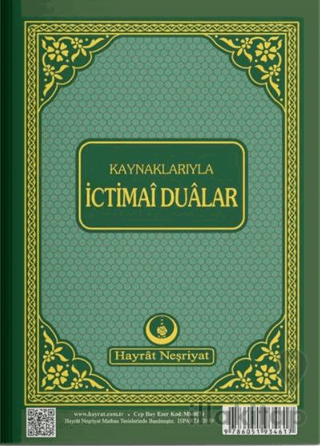 Kaynaklarıyla İctimai Dualar (Çanta Boy)