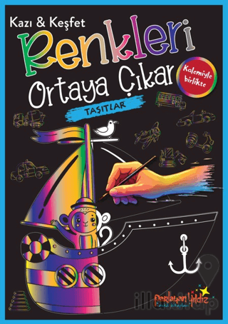 Kazı & Keşfet Renkleri Ortaya Çıkar - Taşıtlar