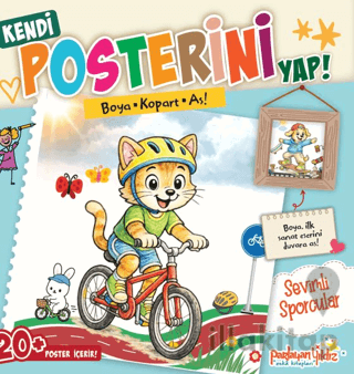 Kendi Posterini Yap! Boya Kopart As! Sevimli Sporcular