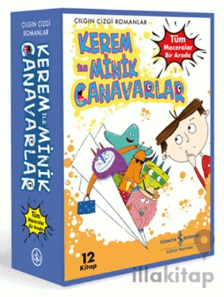 Kerem ile Minik Canavarlar - Tüm Maceralar Bir Arada (12 Kitap)