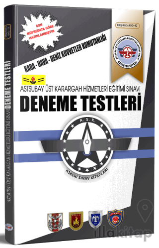 KHD.12 Astsubay Üst Karargah Hizmetleri Eğitimi Sınavı Açıklamalı Dene