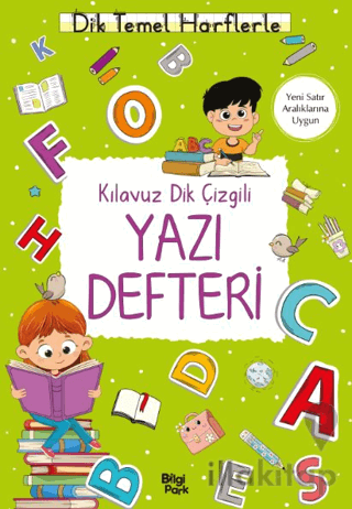 Kılavuz Dik Çizgili Yazı Defteri (Büyük Boy)