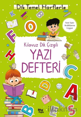 Kılavuz Dik Çizgili Yazı Defteri (Küçük Boy)