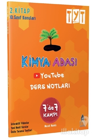 Kimya Adası TYT Kimya Youtube Ders Notları 2.Kitap