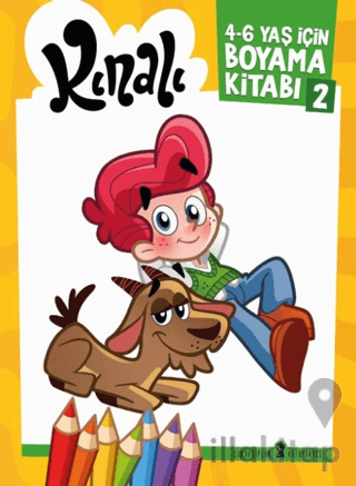 Kınalı 4 - 6 Yaş İçin Boyama Kitabı - 2