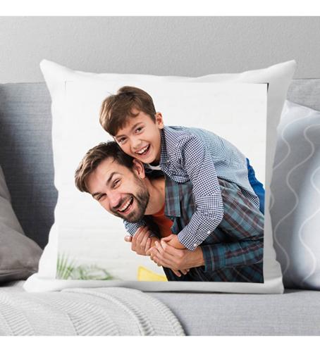 Kişiye Özel Fotoğraf Baskılı Kadife Yastık